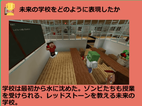 小学生がマインクラフトで魅せた本気の表現力 人と環境にやさしい未来の学校 Minecraftカップ最終審査会 表彰式レポート 前編 こどもとit