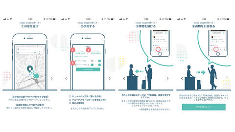 Ecbo Cloak 日本初の 手荷物預かり専用アプリ Impress Watch