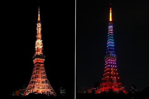 東京タワーのライトアップ ダイヤモンドヴェール を一時休止 Impress Watch