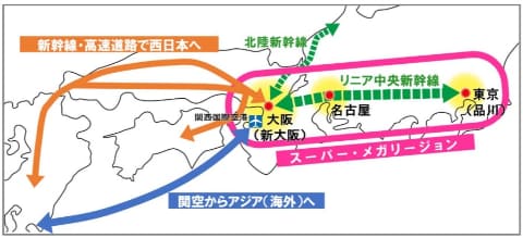 大阪府 リニア全線開通後を見据えた新大阪駅周辺開発方針 Impress Watch