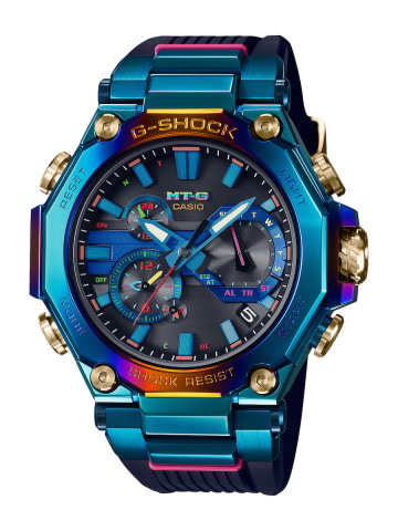 G Shock Mt G 新作 七色に輝く ブルーフェニックス Impress Watch