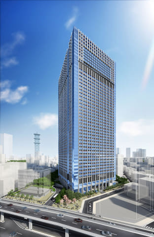 赤坂ツインタワー跡地に地上43階の大型複合施設 Impress Watch