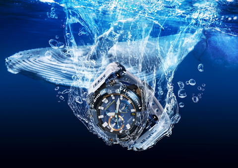 G Shockとbaby Gの海洋コラボ新作 イルカ クジラ サンゴ Impress Watch