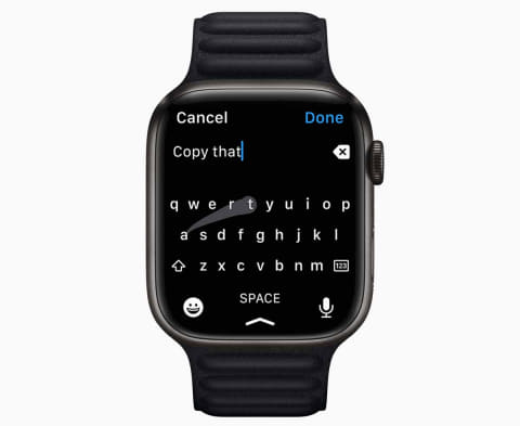 apple watch 7 qwerty