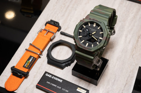 G-SHOCK 2100シリーズにカモフラ柄 ナイロンバンド付属 - Impress Watch