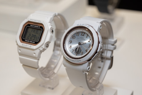 BABY-G、春をイメージしたピンクゴールドがアクセントの電波ソーラー2