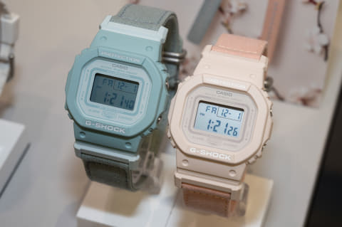 g-shock オファー ベルト 染め