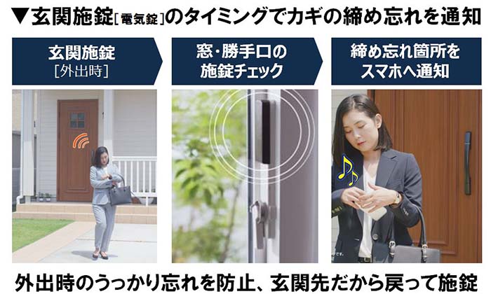 Ykk Ap カギの締め忘れをスマホに通知 Iotで侵入盗も防止 Impress Watch