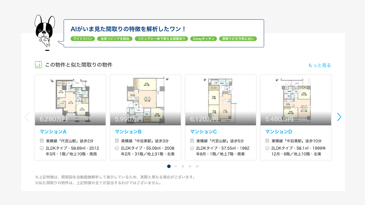 東急リバブル 間取りの特徴が類似した物件をレコメンドするai Impress Watch