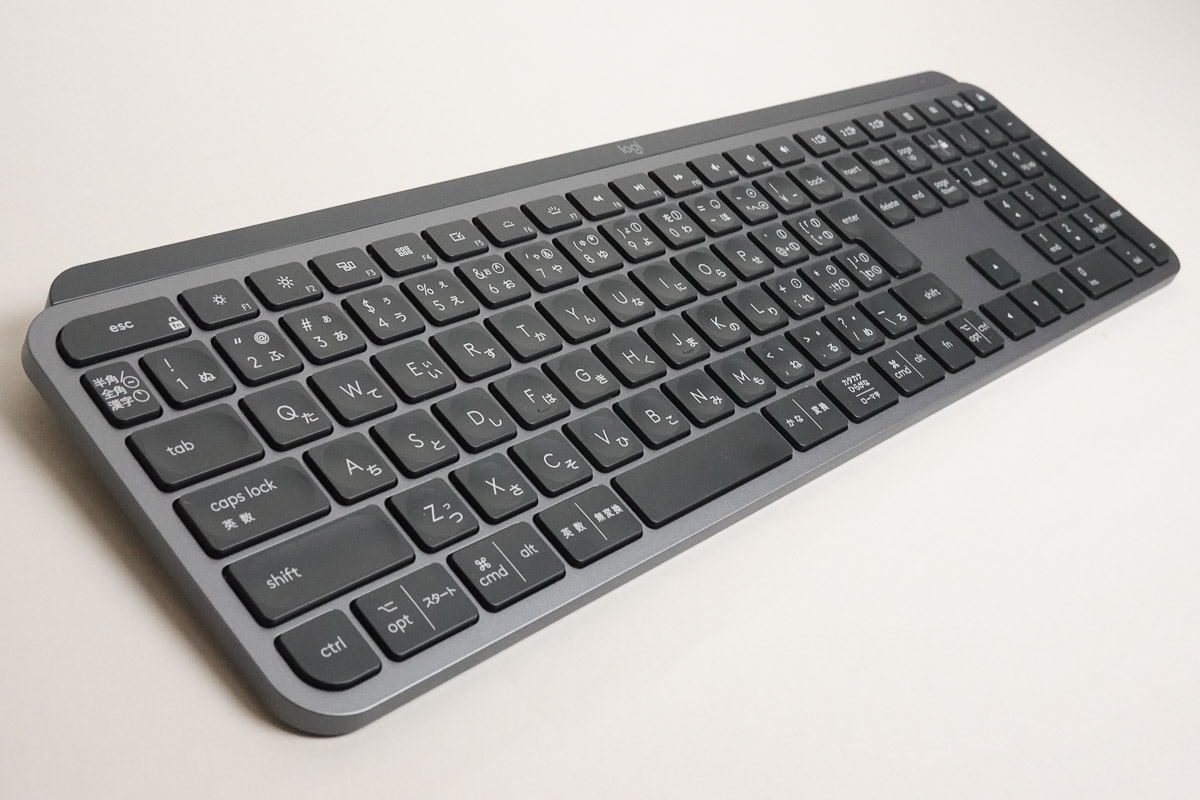 レビュー】薄くて“重くて”使いやすいキーボード ロジクール「MX KEYS