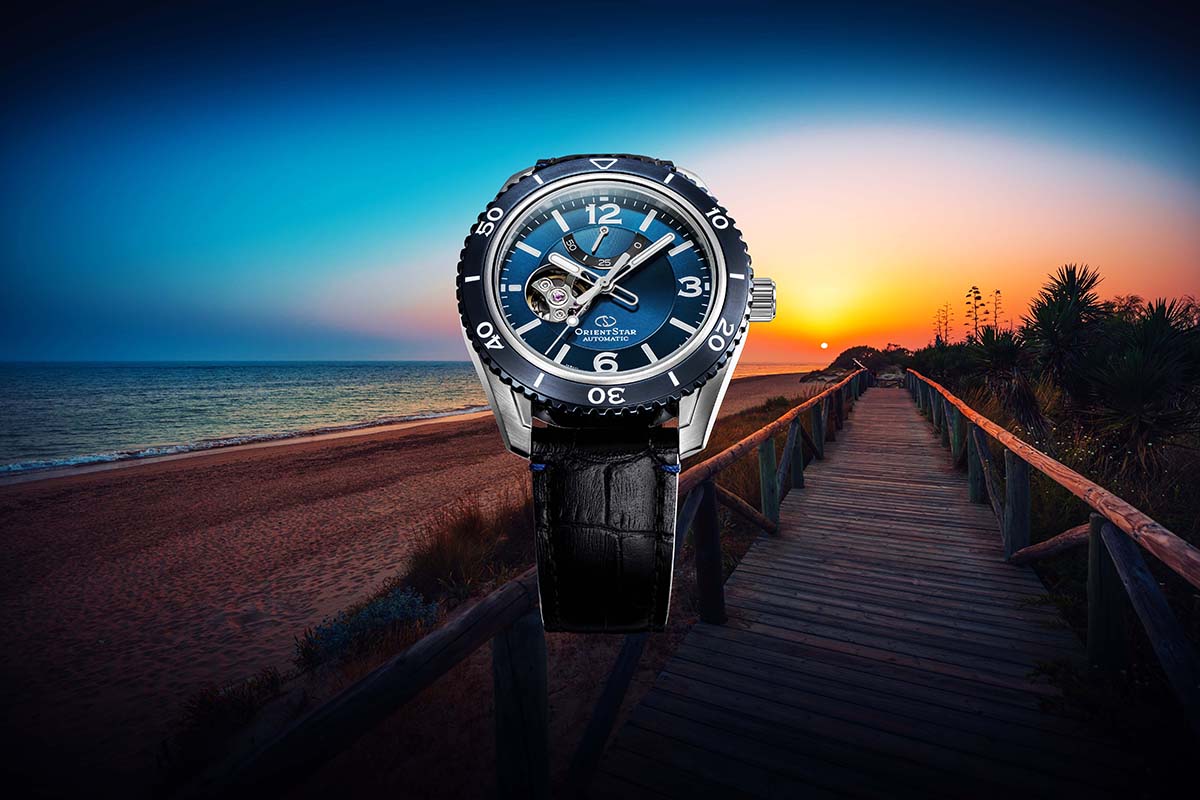 ORIENT STAR、セミスケルトンに海をイメージした新カラー - Impress Watch