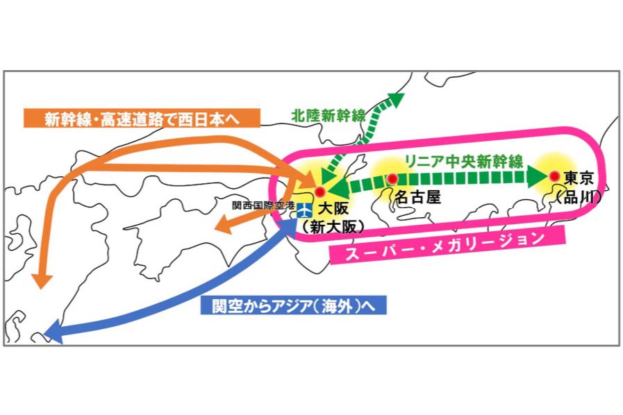 大阪府 リニア全線開通後を見据えた新大阪駅周辺開発方針 Impress Watch