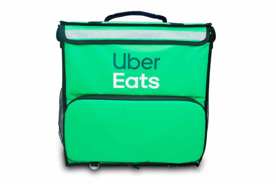 Uber Eats用バッグに新色「グリーン」。道路で視認性向上 - Impress Watch