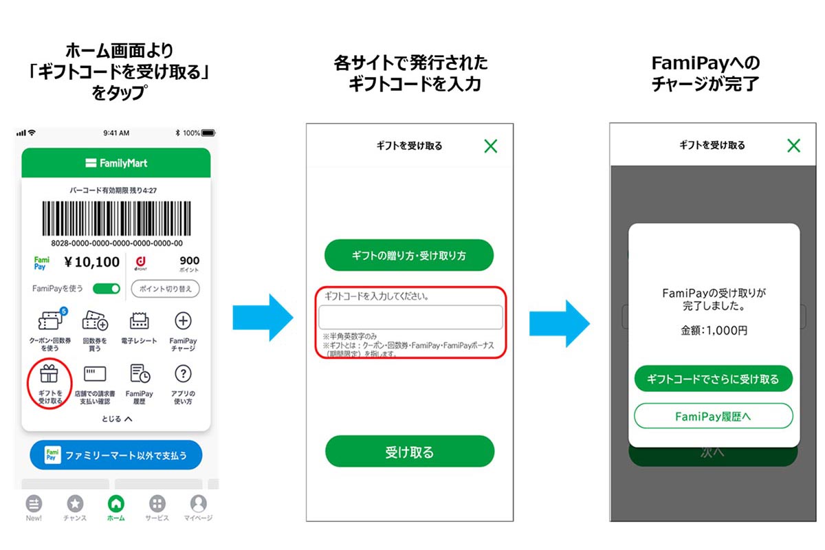 ポイ活」で貯めたポイントをチャージできる「FamiPayギフト」 - Impress Watch