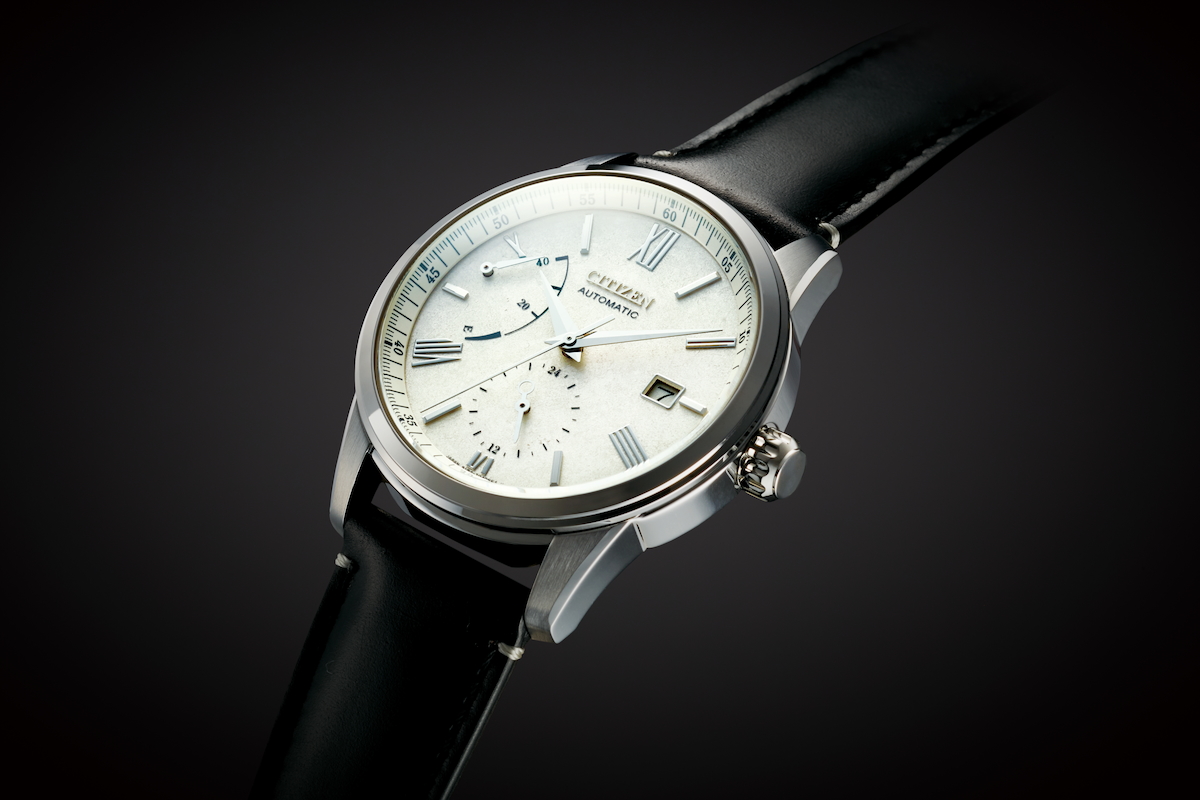 シチズン、銀箔・漆を手作業で仕上げた機械式腕時計 - Impress Watch