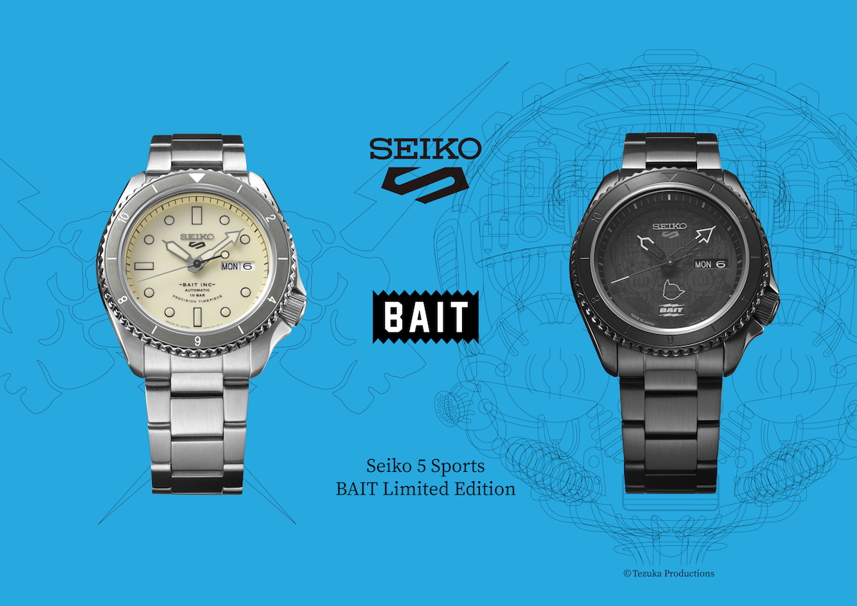 セイコー 5スポーツ BAITコラボ 鉄腕 アトム 限定モデル SBSA147-