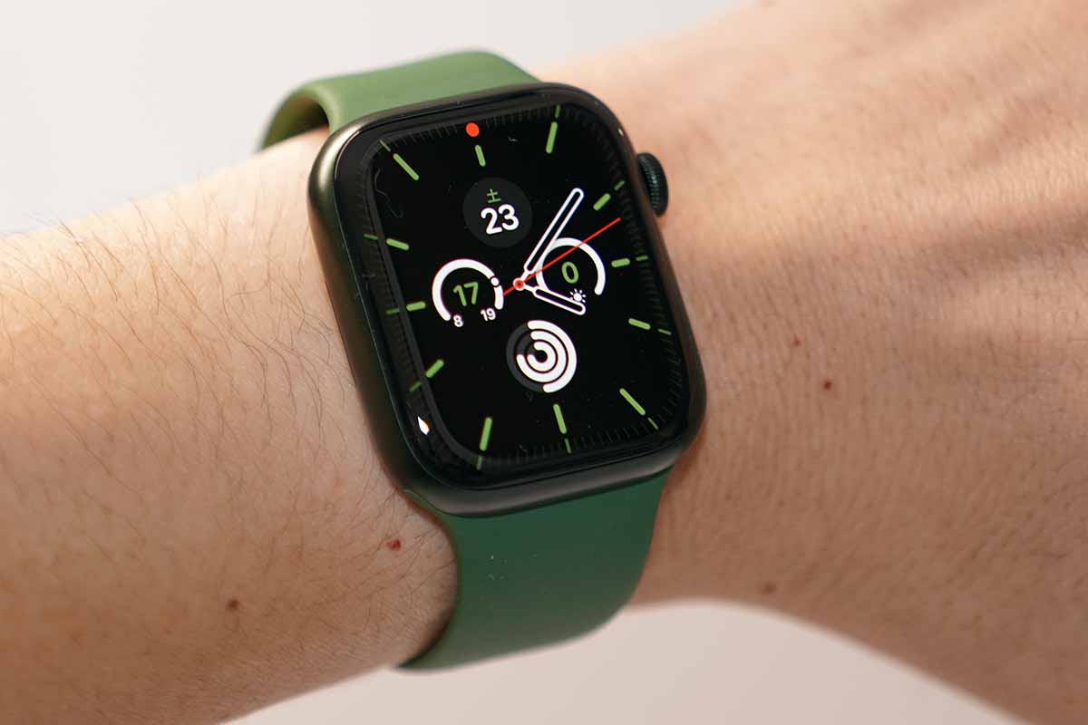 Apple Watch Series 7 GPSモデル 41mmグリーンアルミ
