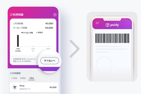 Paidy、請求を待たずに支払える「すぐ払い」 - Impress Watch