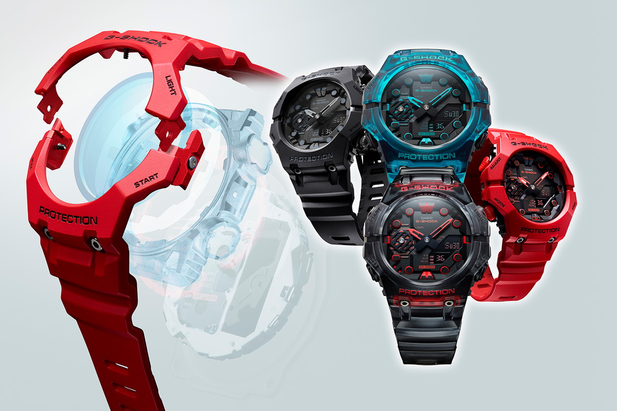 G-SHOCKに新デザイン「GA-B001」登場、バンド一体化でフィット感向上 - Impress Watch