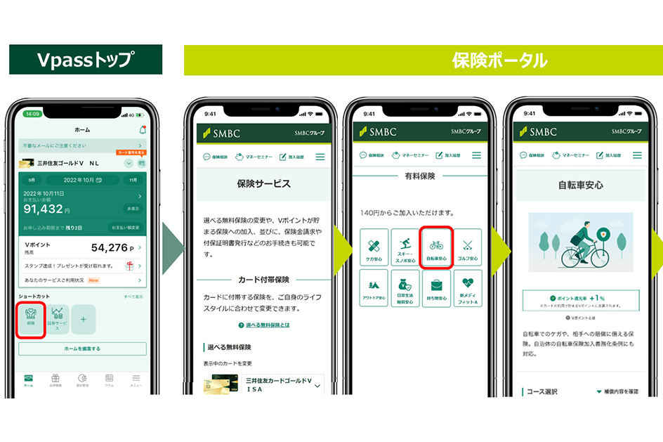 三井住友カード、Vpassアプリ起点の保険サービス。ライフネット等と協業 - Impress Watch