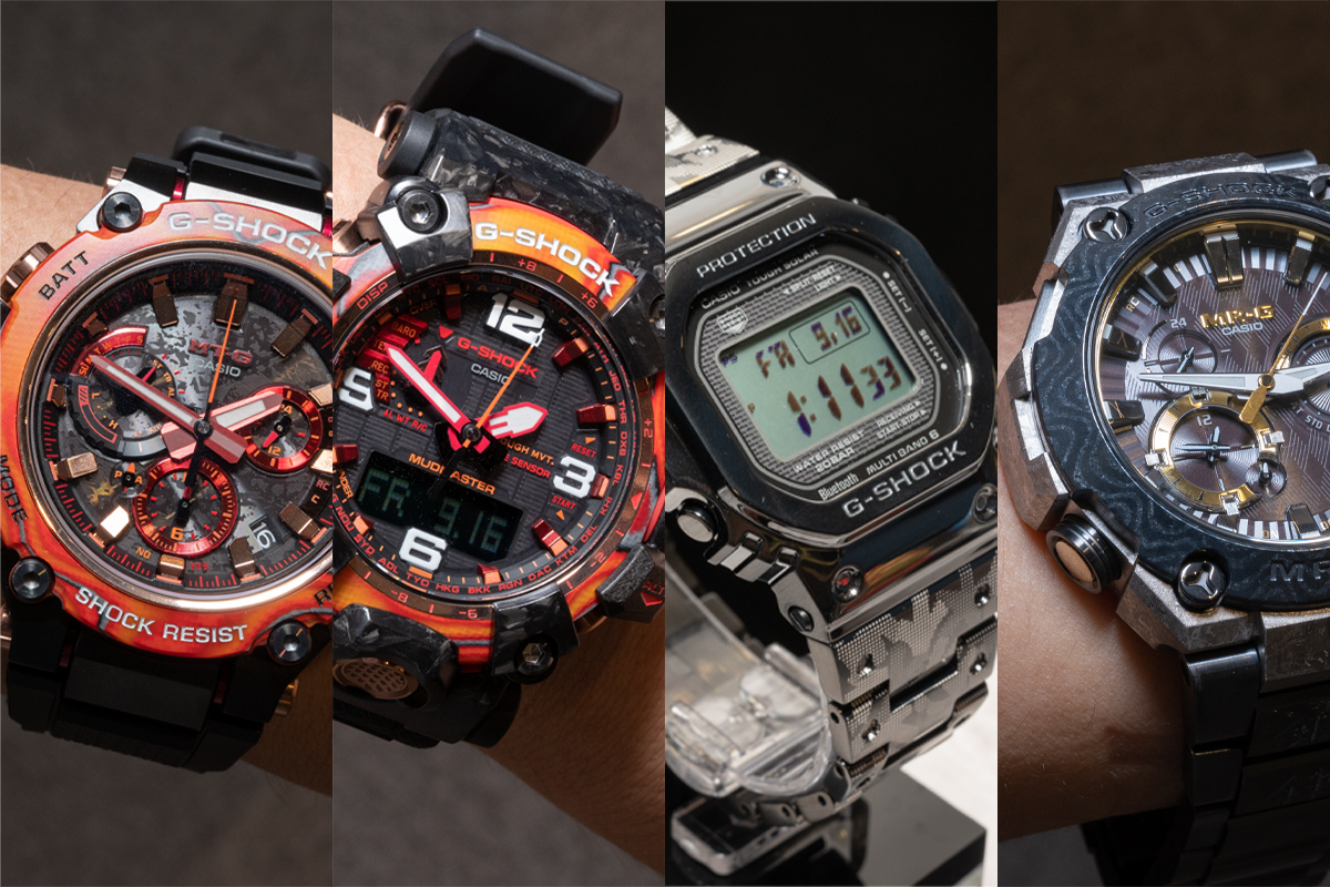 G-SHOCK 待望の40周年記念モデル登場、4機種+1をチェック - Impress Watch