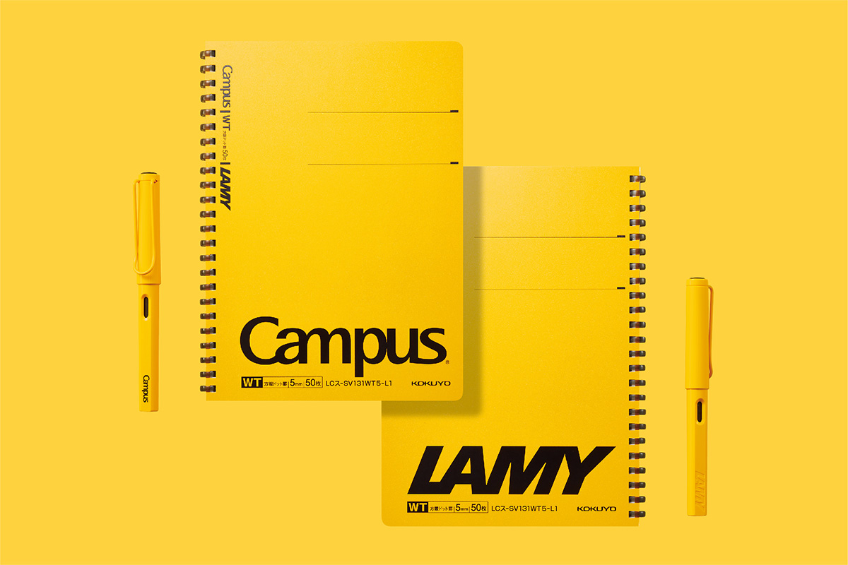 コクヨ、LAMY safariとコラボした「Campusソフトリングノート