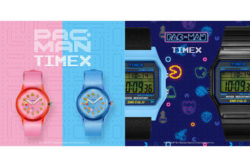 TIMEX、迷路が浮かび上がる「パックマン」コラボウォッチ - Impress Watch