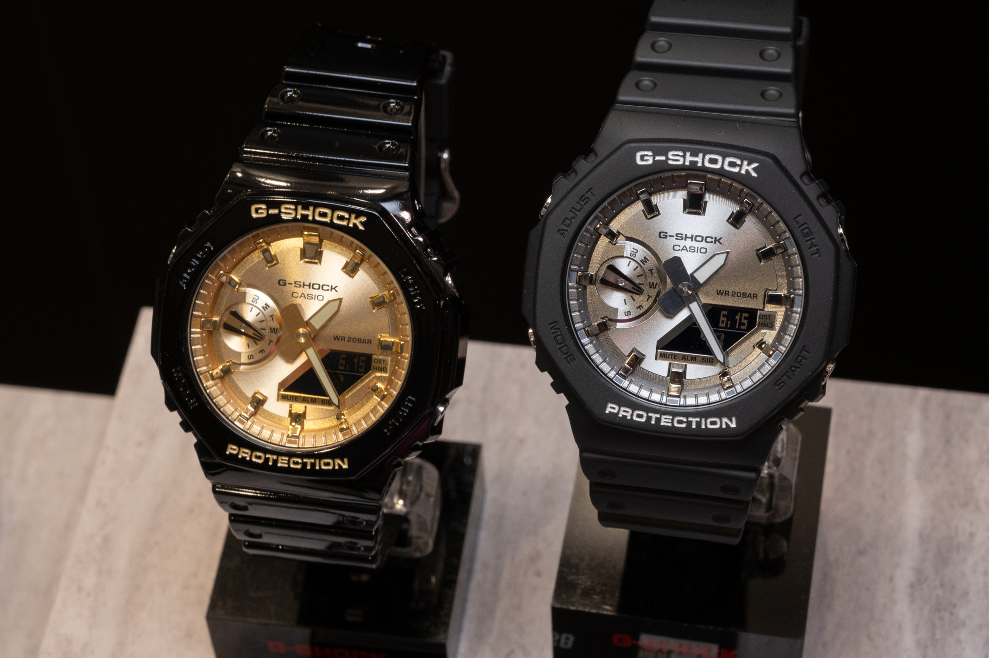 G-SHOCK、2100シリーズに金銀メタリック感のダイヤル - Impress Watch