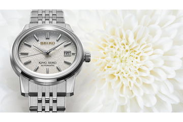 キングセイコー、ゴールドや藤の花を表した特別モデル - Impress Watch