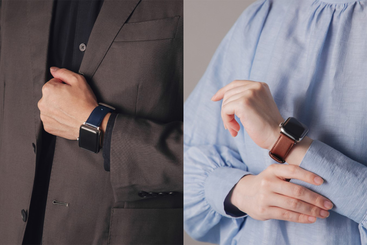 土屋鞄、Apple Watch用レザーバンドにヌメ革タイプ - Impress Watch