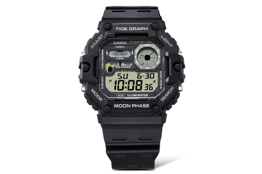 マリン機能で10年電池のCASIO Collection腕時計 7700円 - Impress Watch