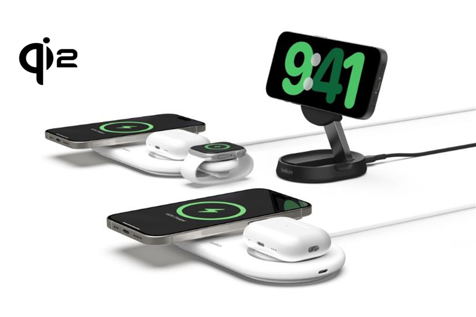 次世代ワイヤレス充電「Qi2」対応製品が登場 ベルキン - Impress Watch