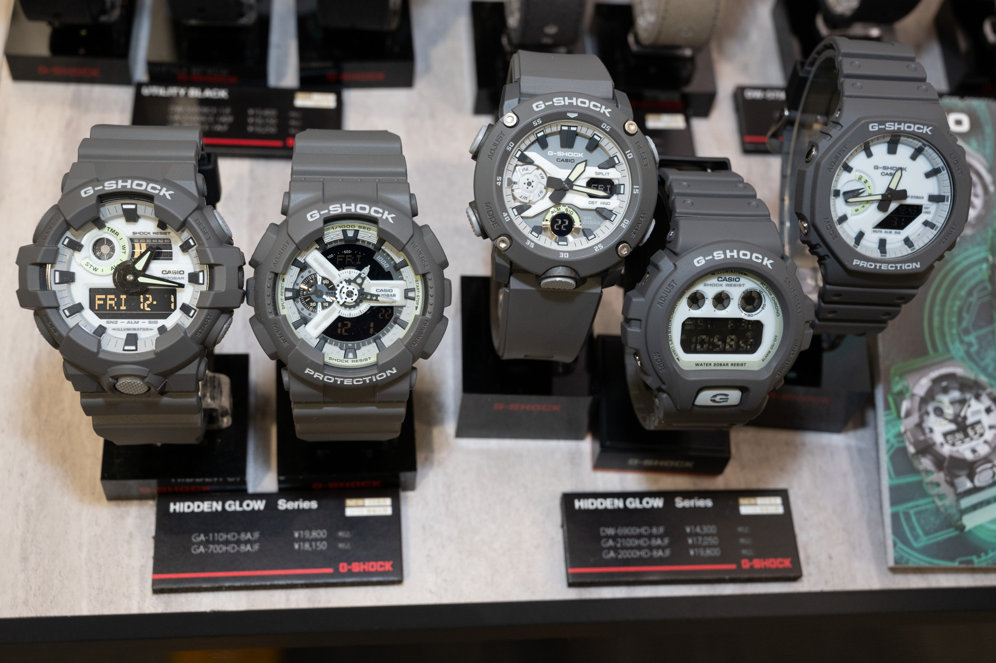 G-SHOCK、蓄光塗料をデザインに取り込んだ5機種 - Impress Watch