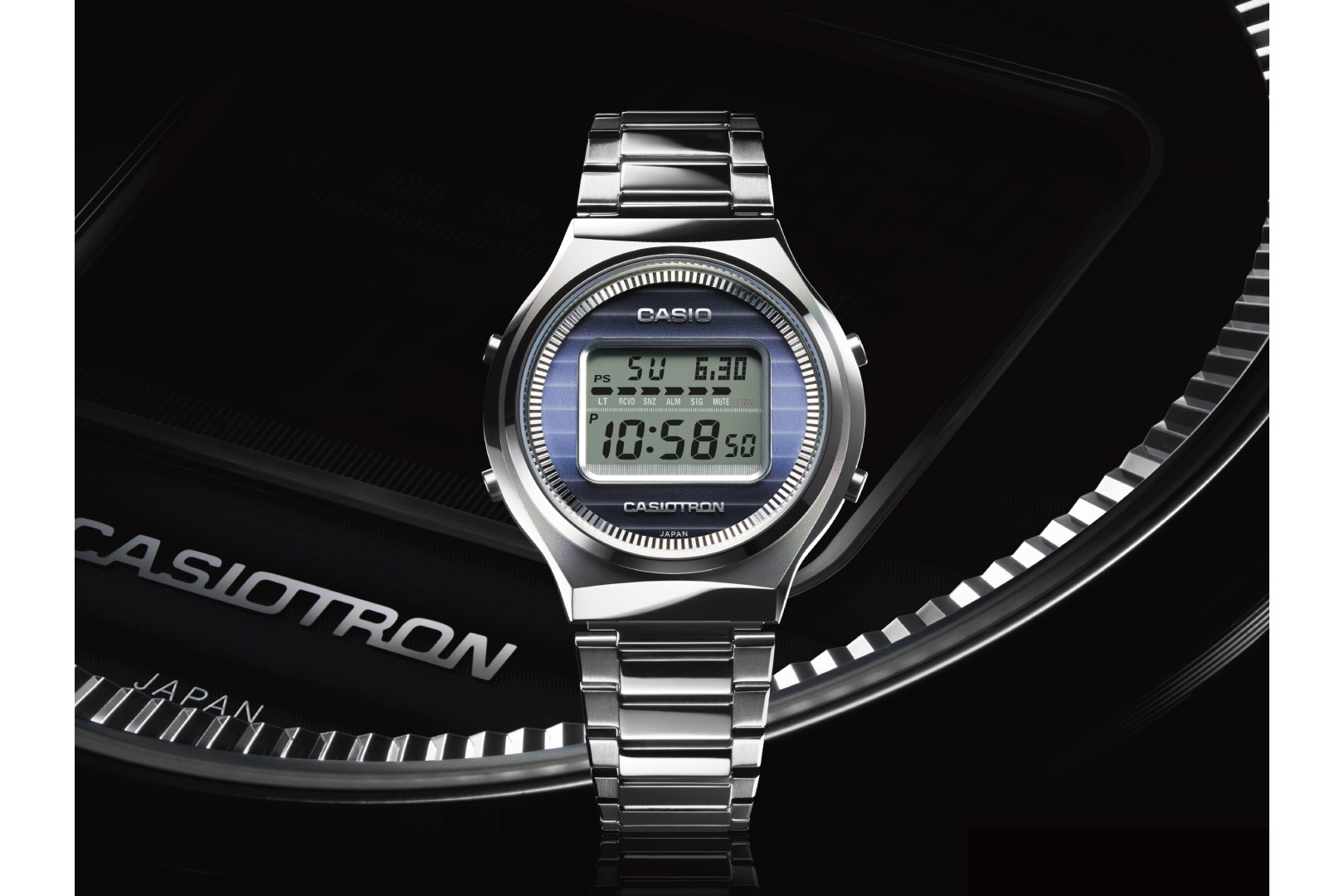 カシオ初の腕時計「カシオトロン」限定復刻モデルが登場 - Impress Watch