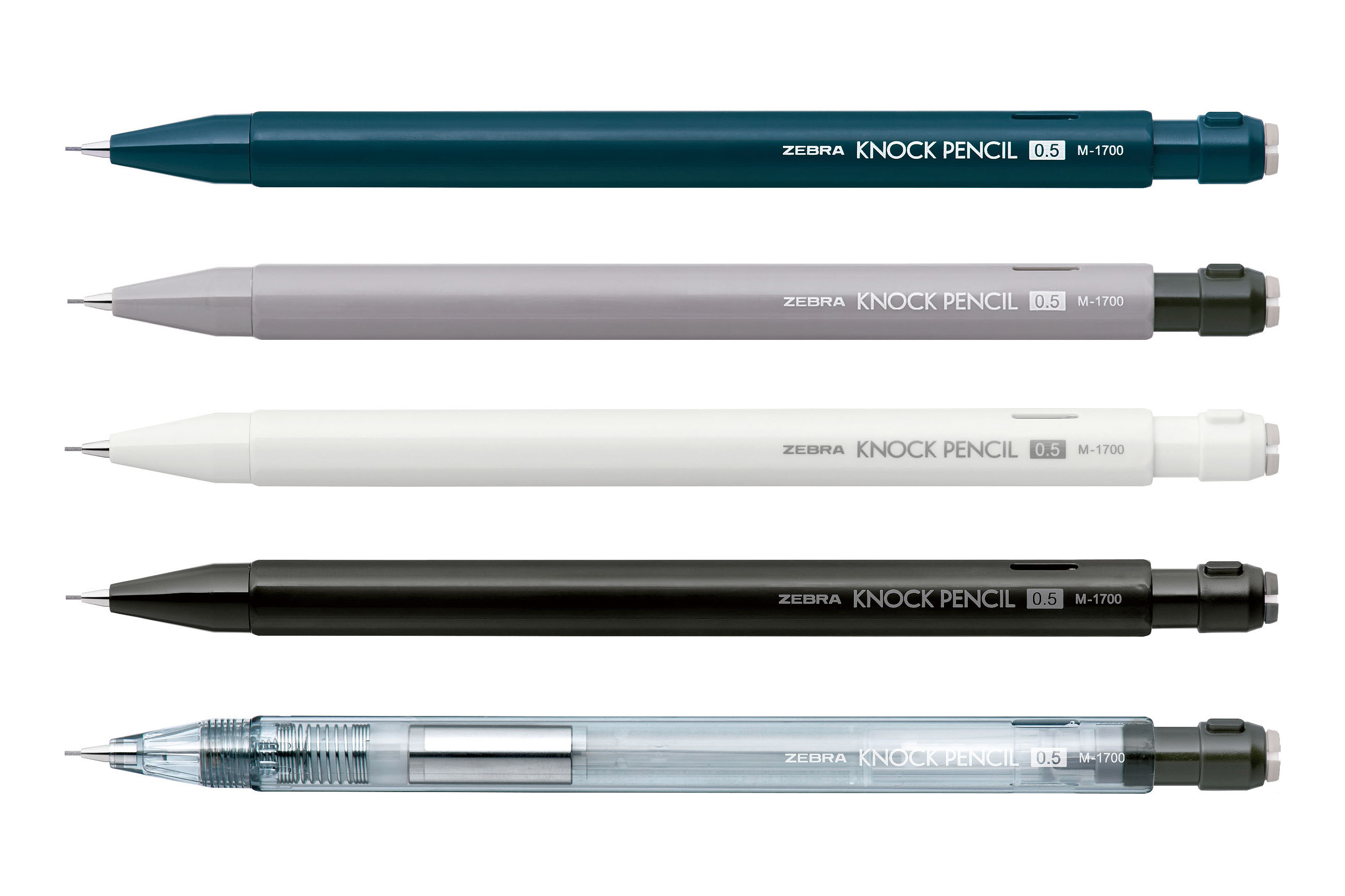 ゼブラ、鉛筆型シャープペン「ノックペンシル」令和版 - Impress Watch