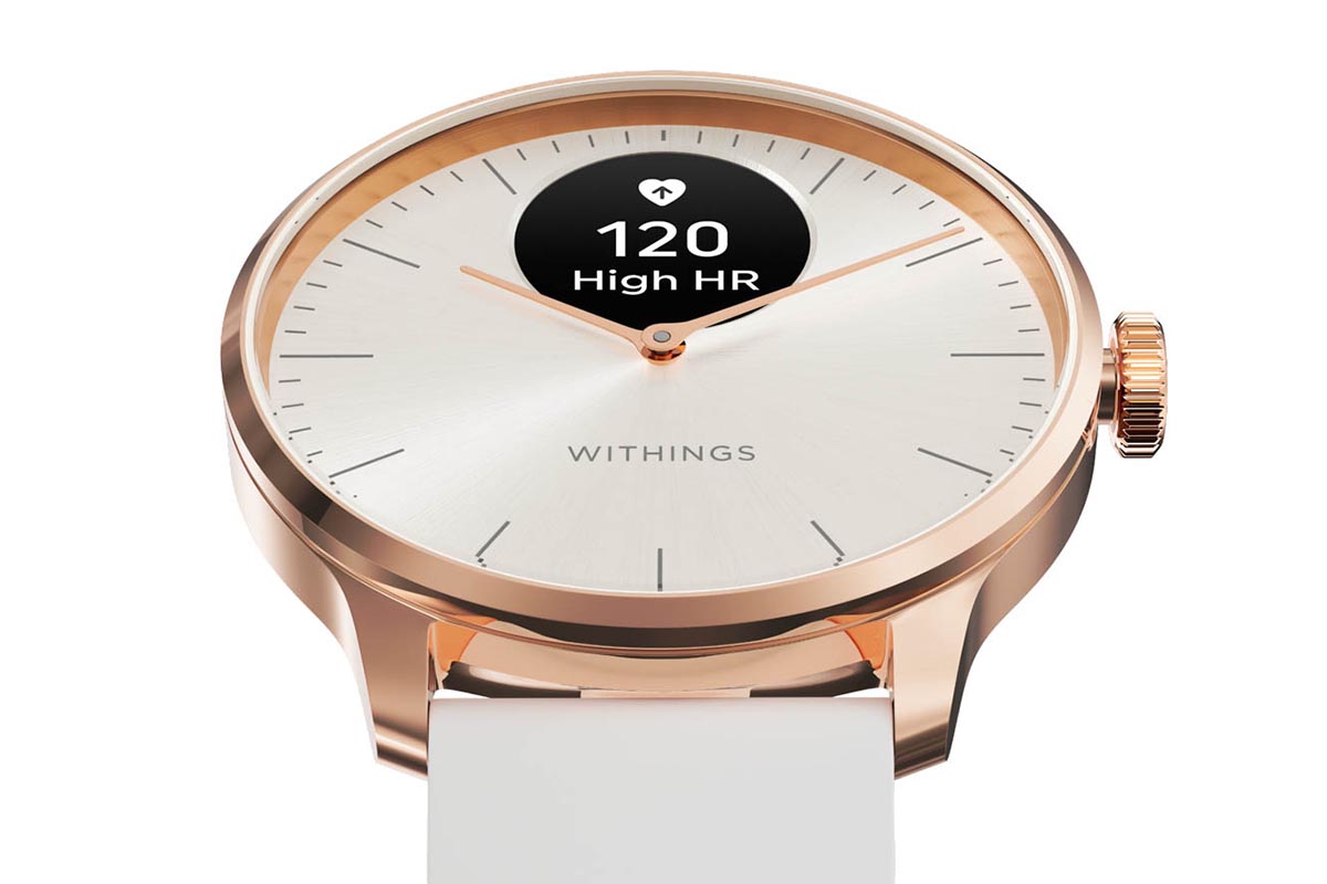Withings、軽量ハイブリッドスマートウォッチ「ScanWatch Light 