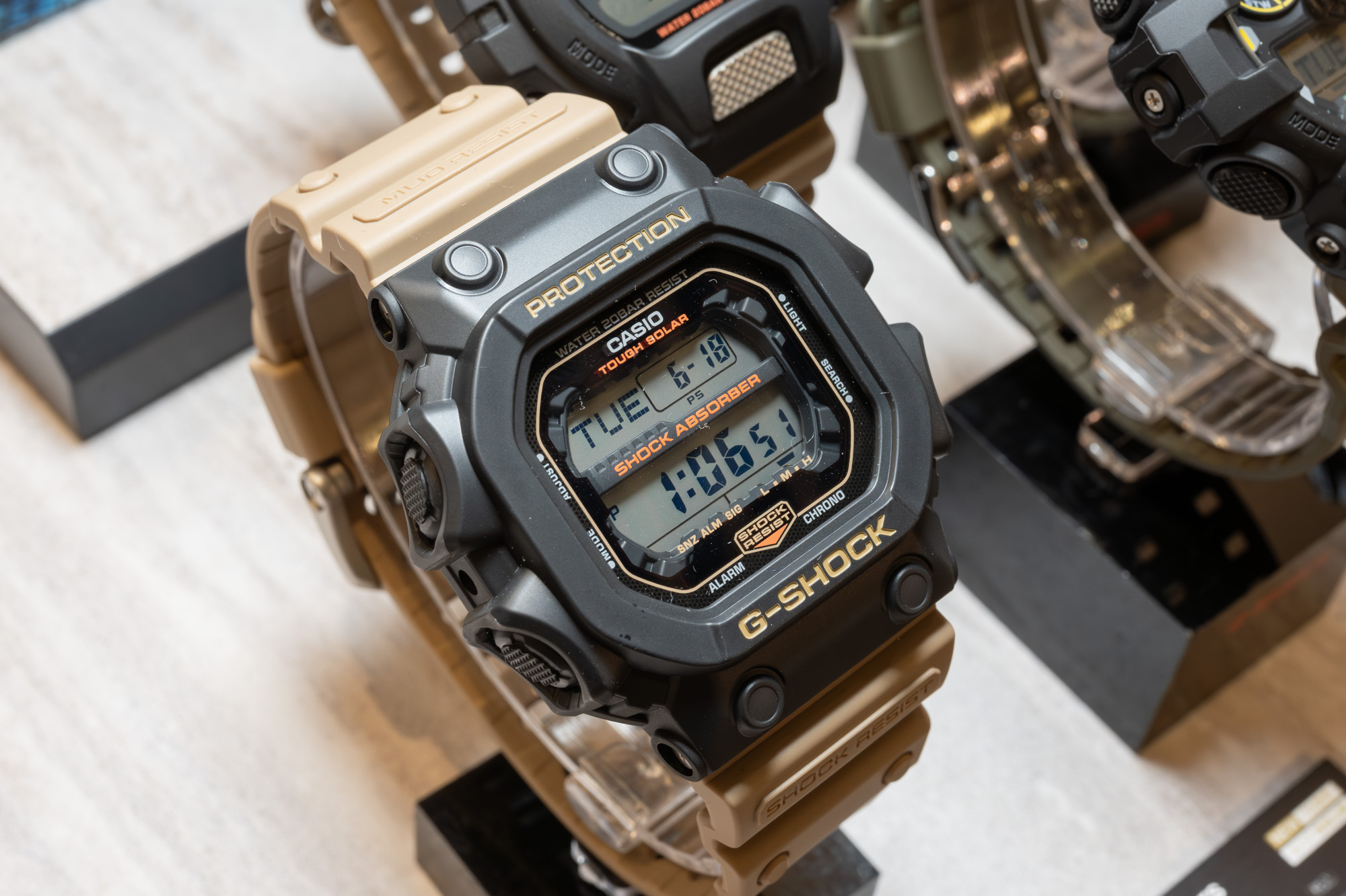 G-SHOCK、ブラック×カーキなど2トーンのカラバリ5機種 - Impress Watch