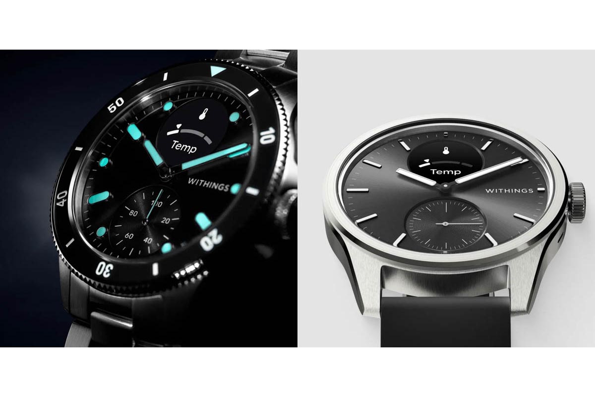 Withings、24時間体温測定が可能なハイブリッドスマートウォッチ - Impress Watch