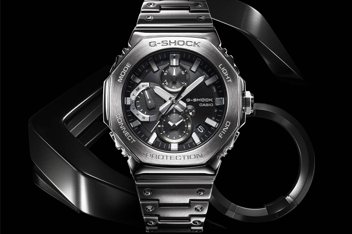 G-SHOCK、八角形ベゼルのアナログフルメタル「GMC-B2100」 - Impress Watch