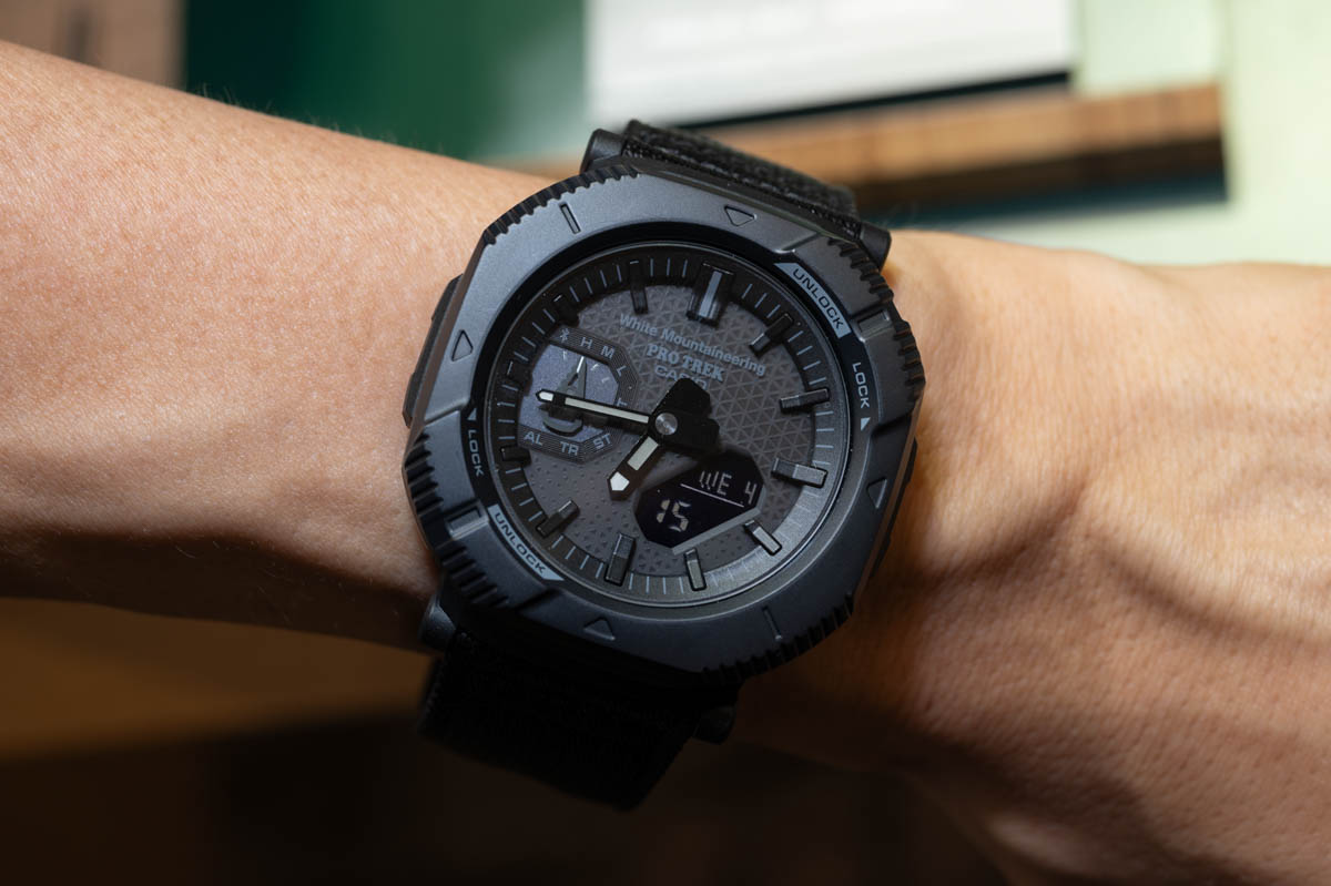 プロトレック、オールブラックの「White Mountaineering」コラボモデル - Impress Watch